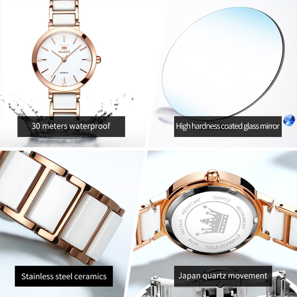 OLEVS moda kadın saatler Relog - Luxury Watch For Girls incelemesi ve fiyatı